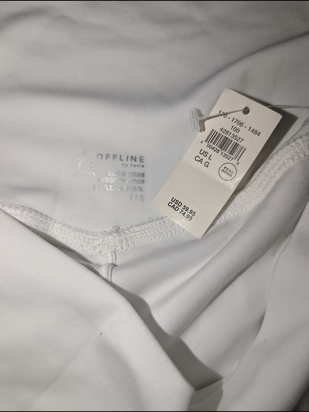 NWT AERIE Pleated Women’s Shorts SIZE LARGE - Picture 3 of 3